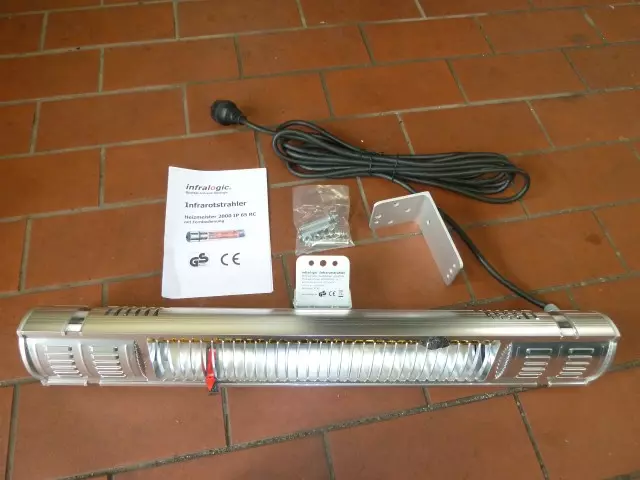 Heizstrahler HeizMeister 2000RC IP65 im Test